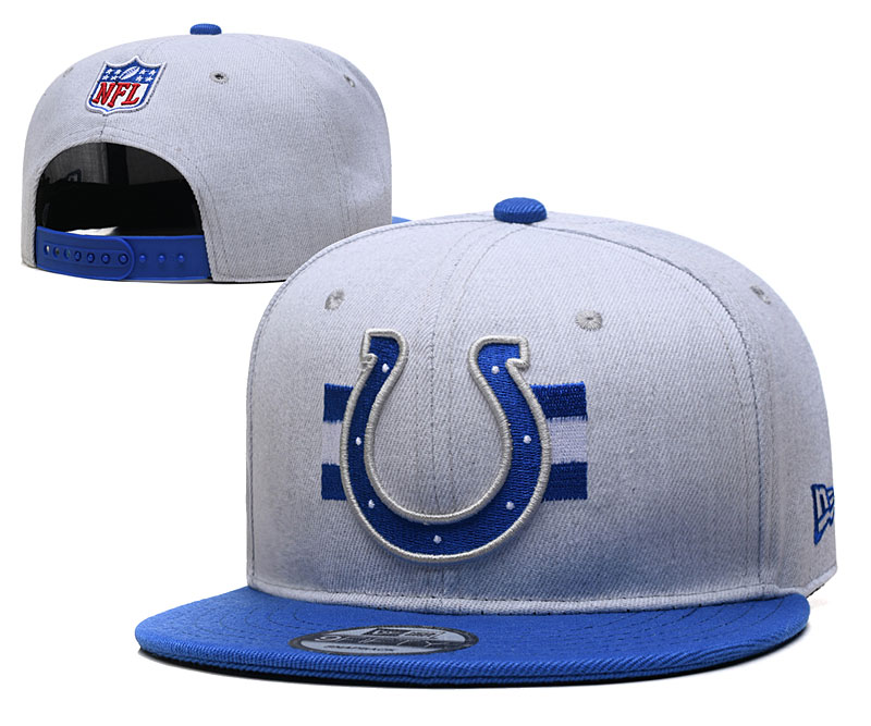Colts Team Logo Gray Adjustable Hat YD