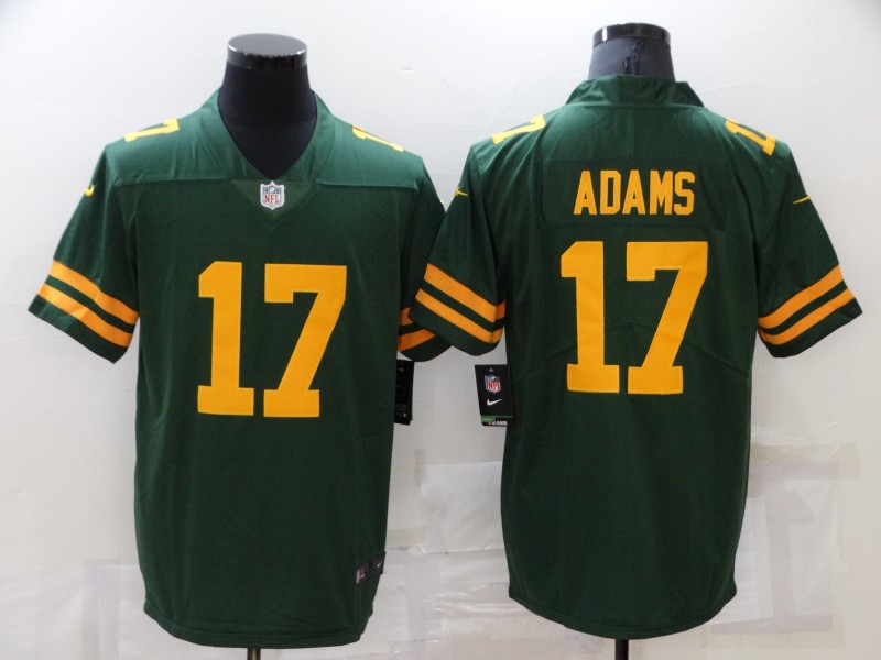 Nike Packers 17 Davante Adams Green New Vapor Untouchable Limited Jersey - Click Image to Close