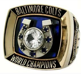 1971 Baltimore Colts Super Bowl Ring