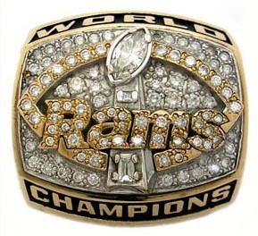 2000 St. Louis Rams Super Bowl Ring¡£