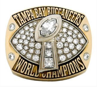 2003 Tampa Bay Buccaneers Super Bowl Ring