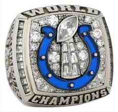 2007 Colts super bowl rings