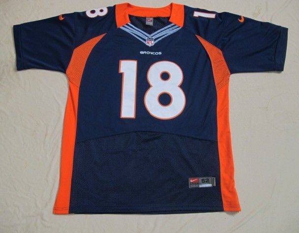 2012 Nike jerseys Broncos #18 Manning Blue