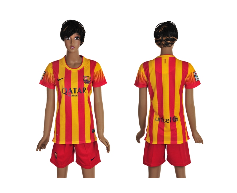 2013-14 Barcelona Away Women Jerseys