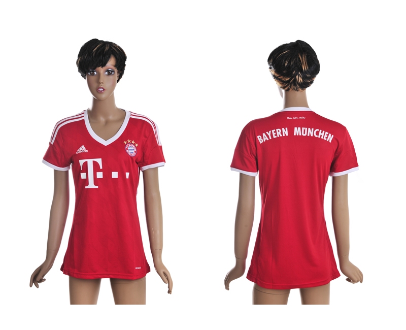 2013-14 Bayern M¨¹nchen Home Women Thailand Jerseys