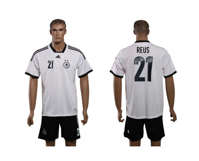 2013-14 Germany 21 Reus Home Jerseys