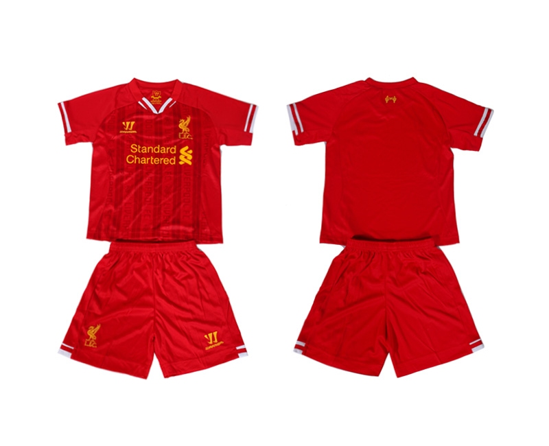 2013-14 Liverpool Home Youth Jerseys
