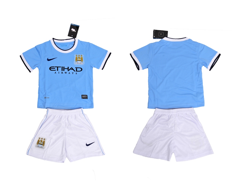 2013-14 Manchester City Home Youth Jerseys