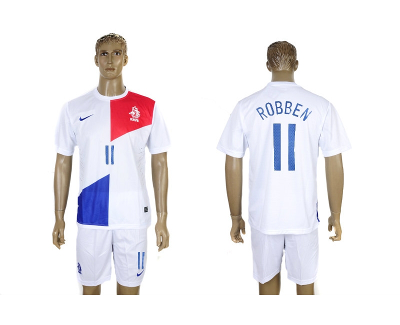 2013-14 Nederland 11 Robben Home Jerseys