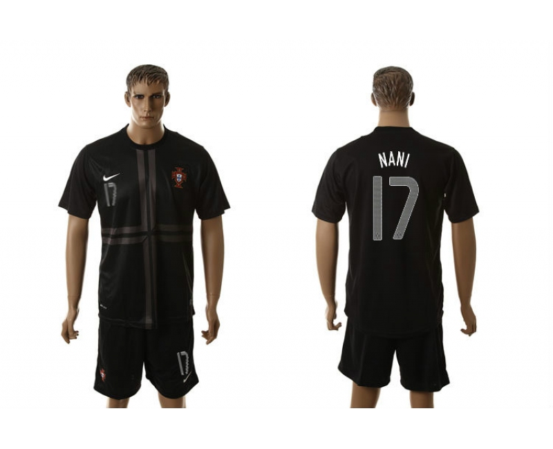 2013-14 Portugal 17 Nani Away Jerseys