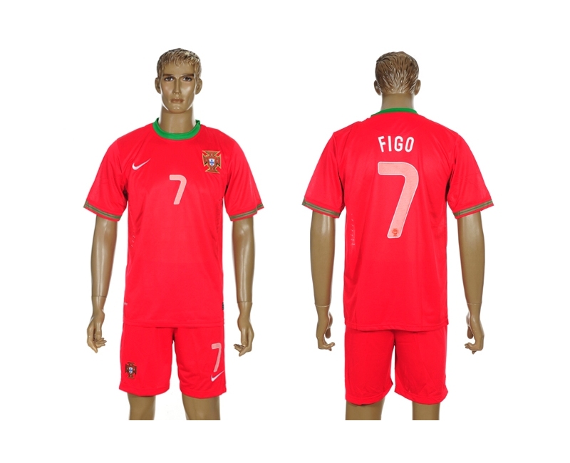 2013-14 Portugal 7 Figo Home Jerseys