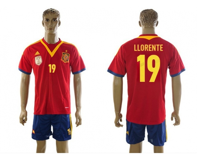 2013-14 Spain 19 Llorente Home Jerseys 2013-14 Spain 19 Llorente Home Jerseys