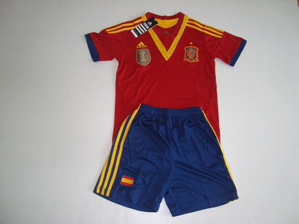 2013-14 Spain Home Youth Jerseys