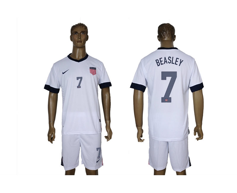 2013-14 USA 7 Beasley Home Jerseys