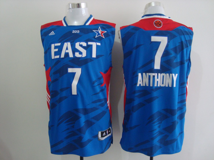 2013 All Star East 7 Anthony Blue Jerseys