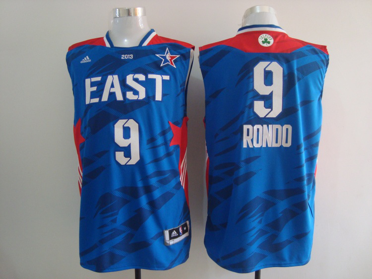 2013 All Star East 9 Rondo Blue Jerseys