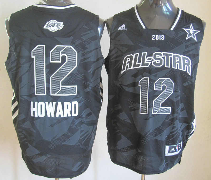 2013 All Star West 12 Howard Black Jerseys