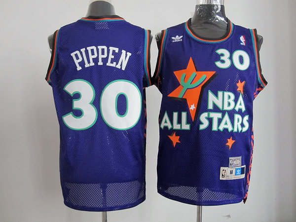 ALL Star 30 Pippen Purple 1995 m&n Jerseys
