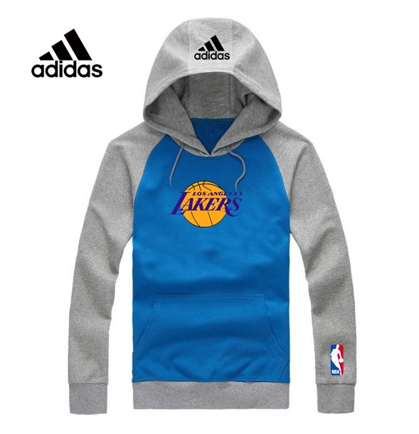 Adidas Los Angeles Lakers blue Hoodies (02)