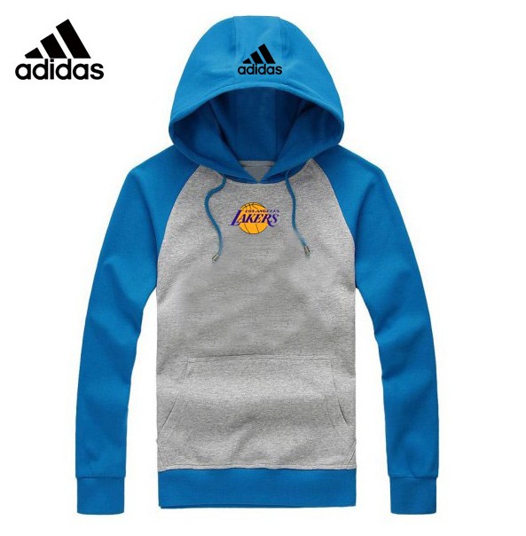 Adidas Los Angeles Lakers grey Hoodies (01)
