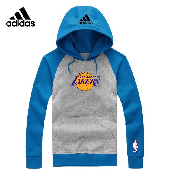 Adidas Los Angeles Lakers grey Hoodies (02)
