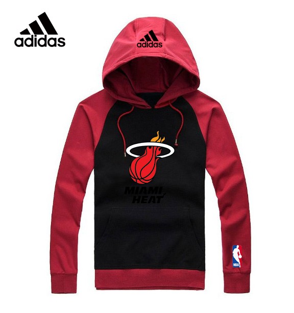 Adidas Miami Heat black Hoodies (02) Adidas Miami Heat black Hoodies (02)
