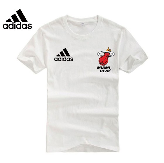 Adidas Miami Heat white T-Shirt