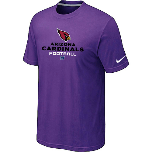 Arizona Cardinals Critical Victory Purple T-Shirt