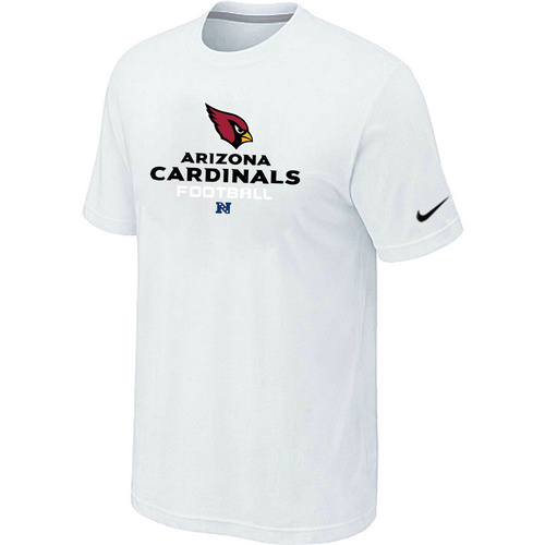 Arizona Cardinals Critical Victory White T-Shirt