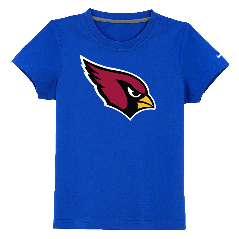 Arizona Cardinals Sideline Legend Authentic Logo Youth T-Shirt Blue - Click Image to Close