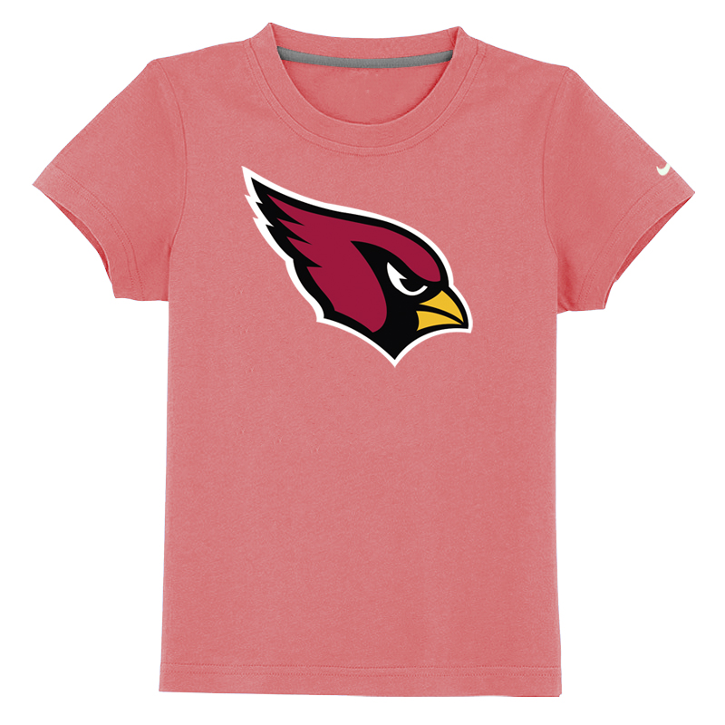 Arizona Cardinals Sideline Legend Authentic Logo Youth T-Shirt Pink - Click Image to Close