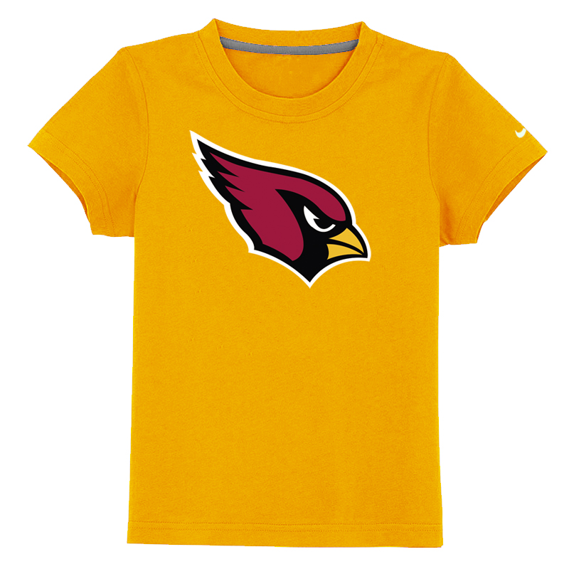 Arizona Cardinals Sideline Legend Authentic Logo Youth T-Shirt Yellow