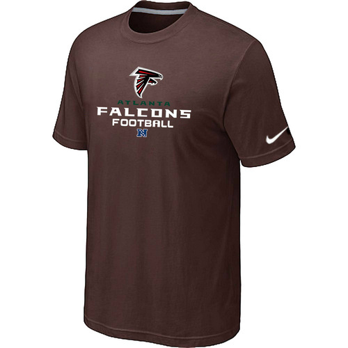 Atlanta Falcons Critical Victory Brown T-Shirt