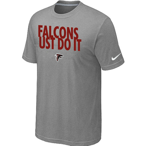 Atlanta Falcons Just Do It L.Grey T-Shirt