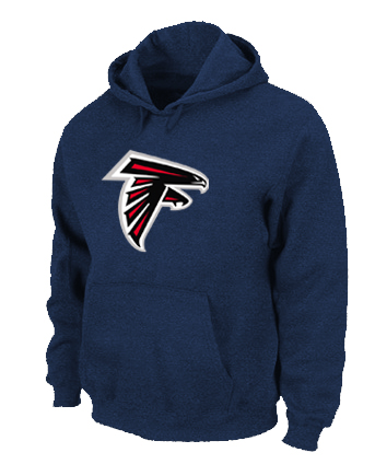 Atlanta Falcons Logo Pullover Hoodie D.Blue