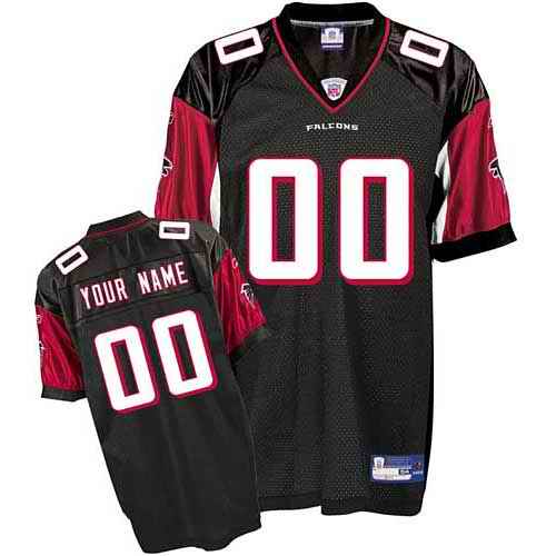Atlanta Falcons Men Customized black Jersey