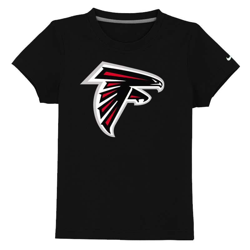 Atlanta Falcons Sideline Legend Authentic Logo Youth T-Shirt Black