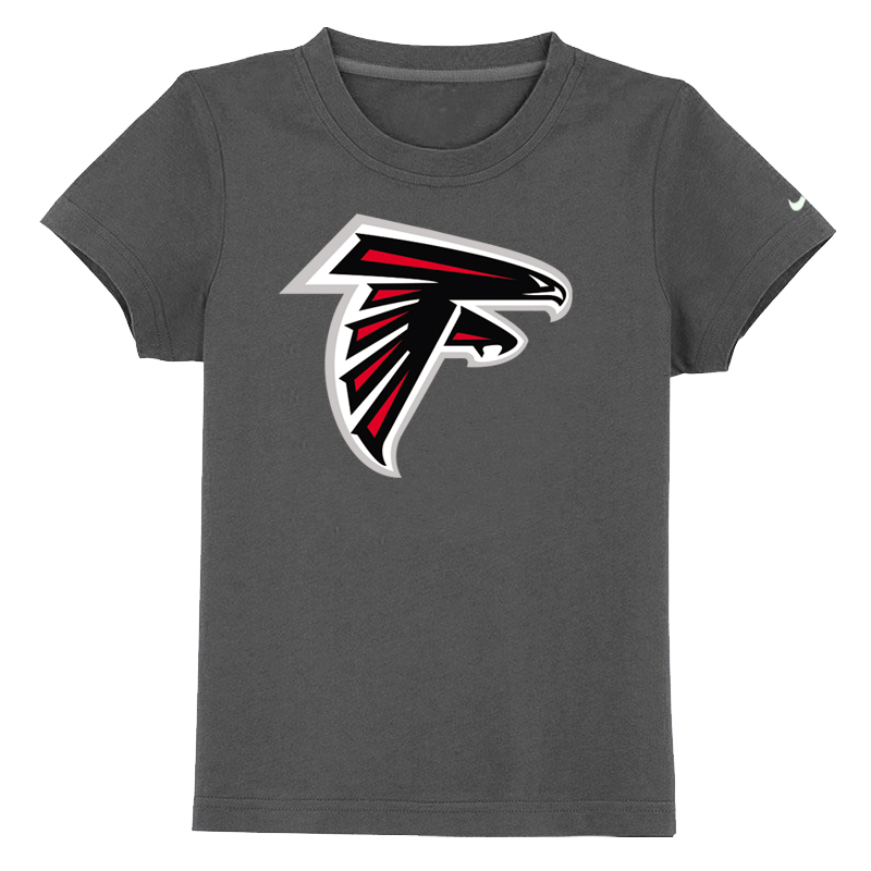 Atlanta Falcons Sideline Legend Authentic Logo Youth T-Shirt D.Grey - Click Image to Close