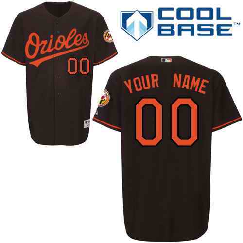 Baltimore Orioles Black Man Custom Jerseys