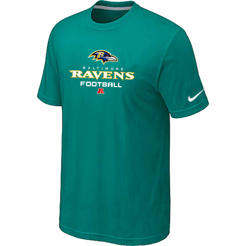Baltimore Ravens Critical Victory Green T-Shirt