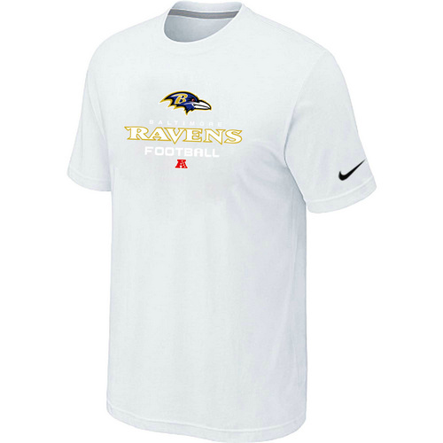 Baltimore Ravens Critical Victory White T-Shirt