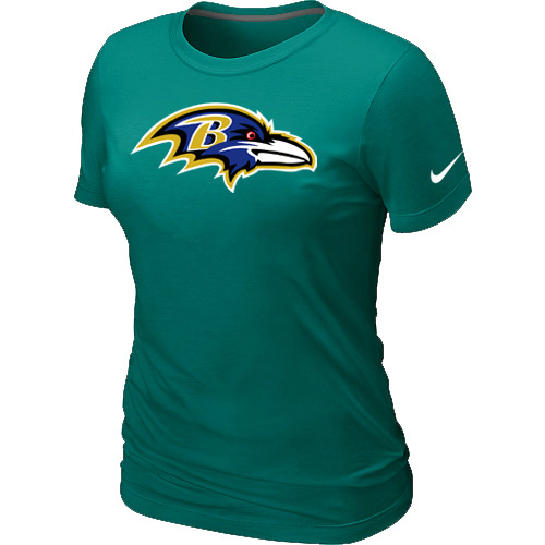 Baltimore Ravens L.Green Women's Logo T-Shirt