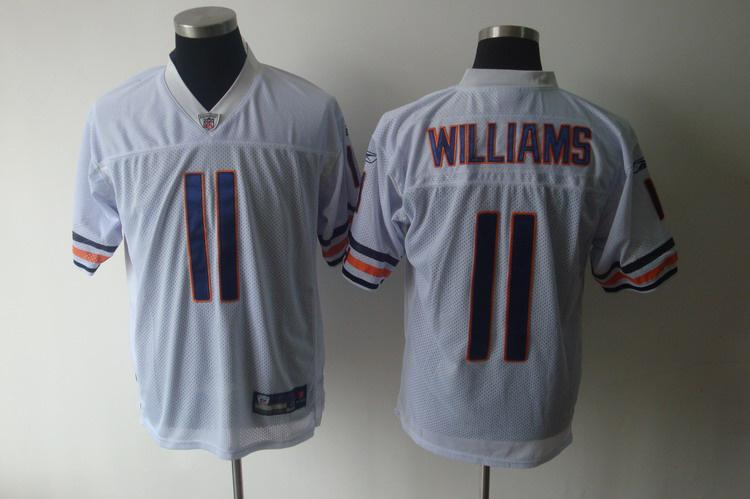 Bears 11 Williams White Jerseys Bears 11 Williams White Jerseys
