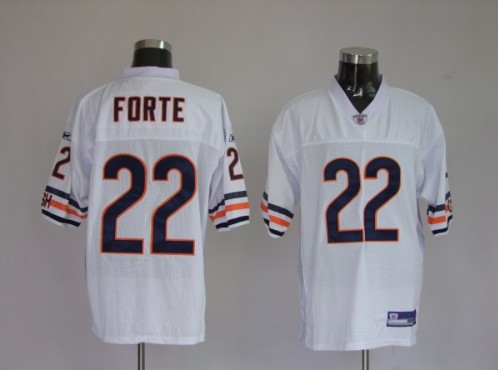Bears 22 Matt Forte White Jerseys