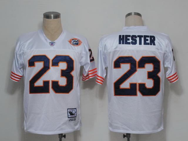 Bears 23 Devin Hester White Big Number Jerseys