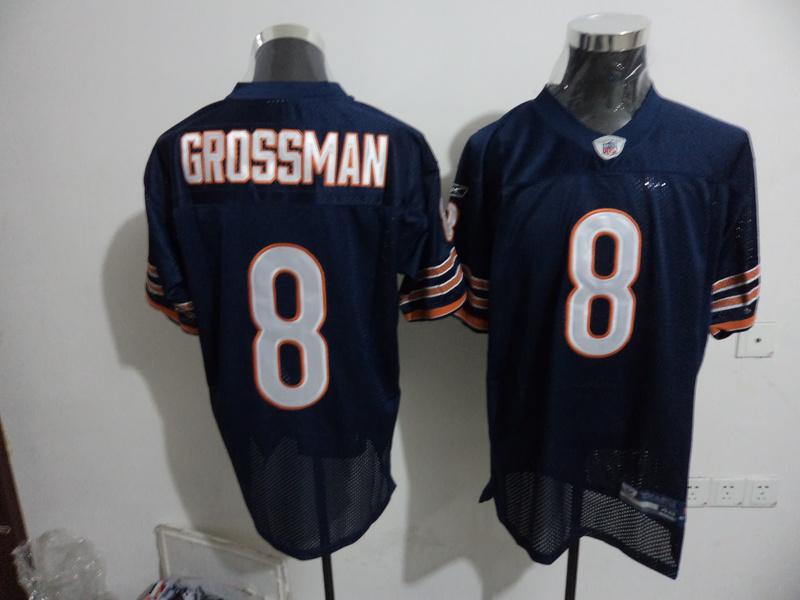 Bears 8 Grossman Blue Jerseys