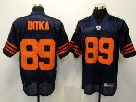 Bears 89 Ditka Blue Orange Number Jerseys Bears 89 Ditka Blue Orange Number Jerseys