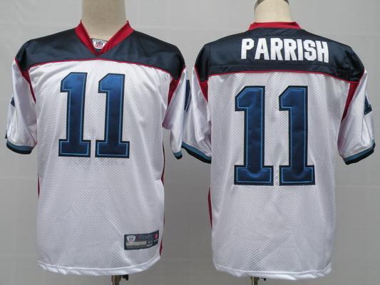 Bills 11 Parrish White Jerseys