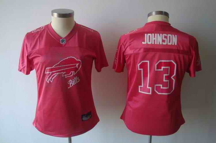 Bills 13 Johnson pink 2011 new women Jerseys