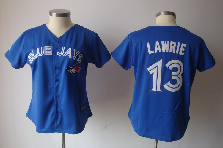Blue Jays 13 LAWRIE blue Women Jersey
